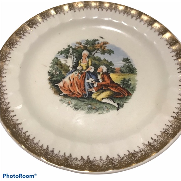 Vintage The Cronin China Co Mini 6.5” Plate - Picture 3 of 13